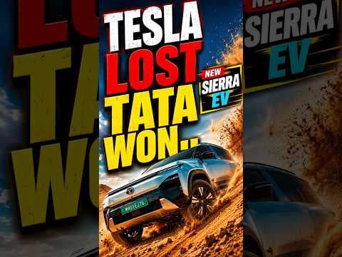 TESLA LOST TATA WON 🔥 Tata Sierra EV